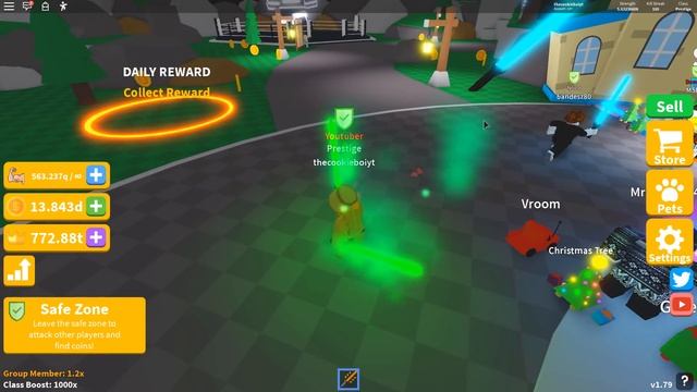 ЭТО НЕРЕАЛЬНО! КУПИЛ САМУЮ РЕДКУЮ СТАДИЮ В МИРЕ! В СИМУЛЯТОР ЛАЗЕРНОГО КАЧКА! ROBLOX SABER SIMULATO смотреть онлайн