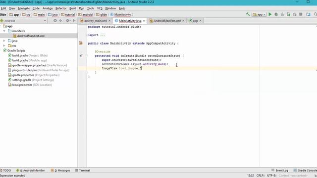 How to use glide library to load images in android! смотреть онлайн