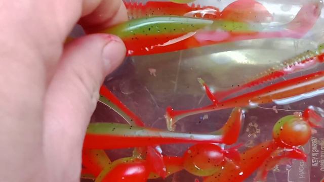 Изменение цвета приманки в воде смотреть онлайн