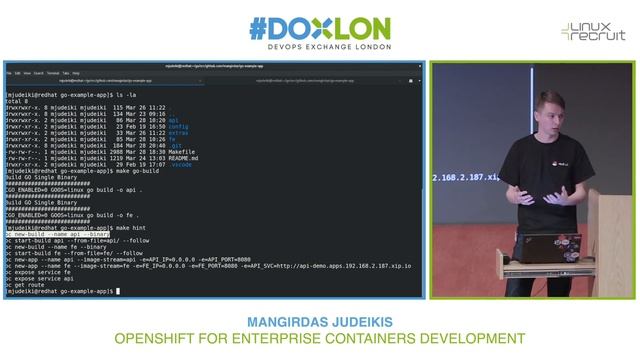 OpenShift for the Corporate Containers Developer | Mangirdas Judeikis смотреть онлайн
