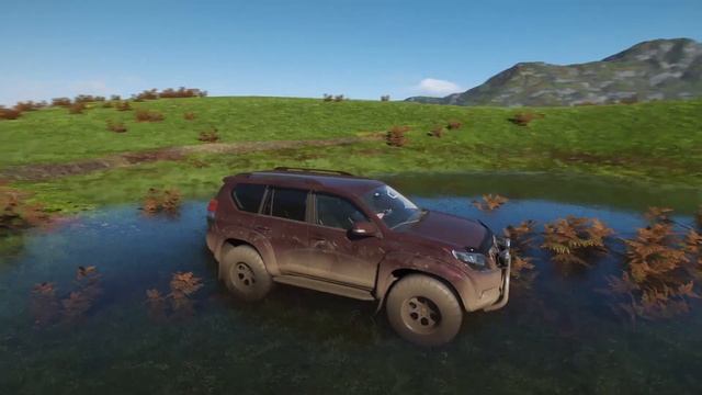Toyota Land Cruiser Prado | Realistic offroading - Forza Horizon 4 | Gameplay смотреть онлайн