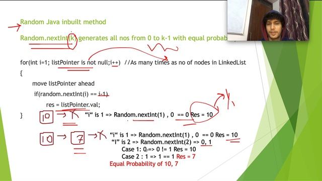 Linked List Random Node | Leetcode 382 | Leetcode December Challenge Day 2 смотреть онлайн