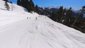 Как красиво переехать с Альпики на Роза Хутор + обзор трассы Южного сектора