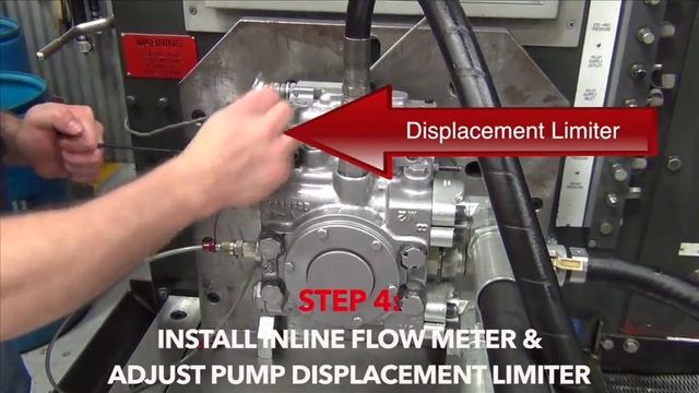 How to Set Maximum Flow Rate for a Danfoss Series 90 Pump смотреть онлайн