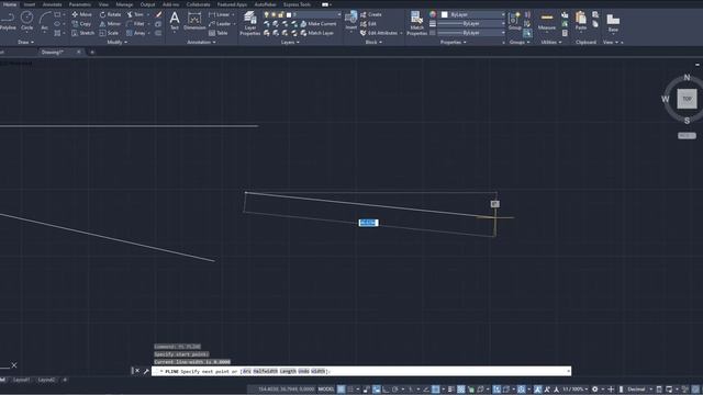 AutoCAD Ortho Mode ON / OFF смотреть онлайн