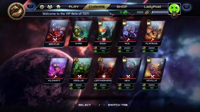 TRANS-GALACTIC TOURNAMENT (TGT) Closed Beta Gameplay/Overview смотреть онлайн