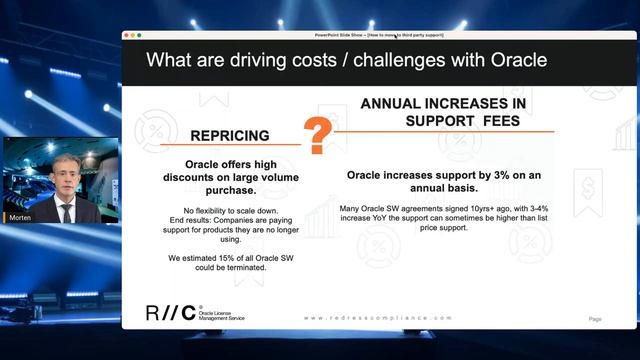 Learn why your Oracle support costs are increasing every year. смотреть онлайн