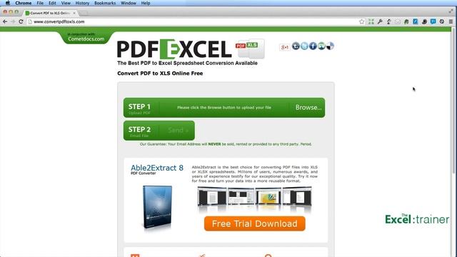 How to Convert a PDF to Excel Using a 3rd Party Service (2014) смотреть онлайн