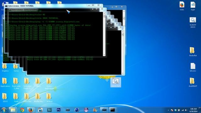 How To DDOS Using a Batch File смотреть онлайн