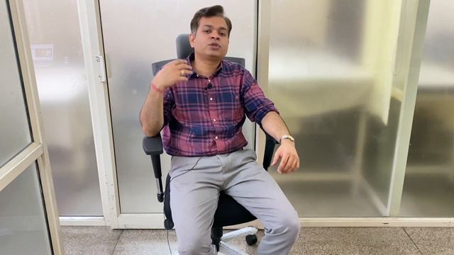 Smart Grid Stylux Ergo Chair, Sleep Company Chair, Ergonomic & Comfortable Chair For Office And Hom