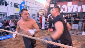 ТАНКИСТ зарубился с ВЕЛИКАНОМ С КАВКАЗА !!!! Нокаут !!!