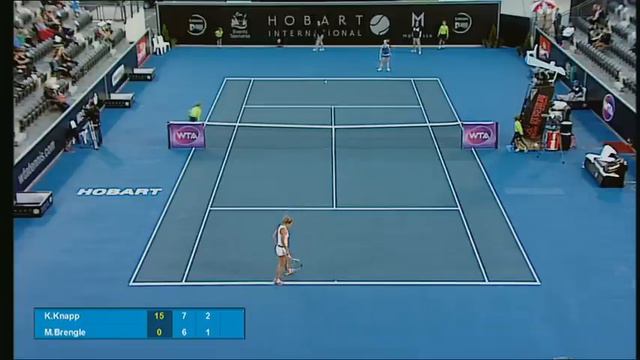 Karin Knapp v Madison Brengle: Full match replay (QF) Hobart International 2015 смотреть онлайн