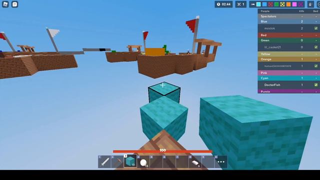 Bedwars Game play #1 (Win) смотреть онлайн