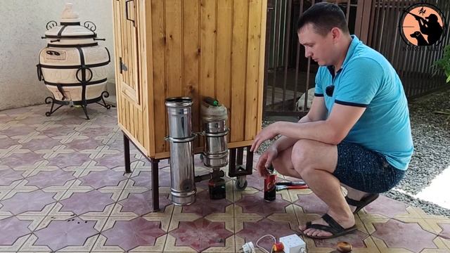 Дымогенератор для коптильни. Просто, удобно, надежно смотреть онлайн