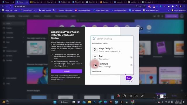 10 New AI Powered Tools & Features- Canva Create 2023 In Hindi | Design With NK смотреть онлайн