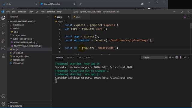 Como salvar o nome da imagem no banco de dados com React e Node.js смотреть онлайн