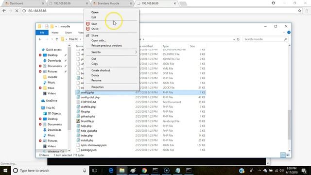 How to set Moodle's IP address, resolve Incorrect Access Detected смотреть онлайн