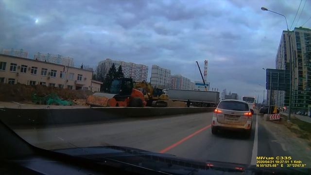 Въезд в путилково Мортонград (через магазин Окей) смотреть онлайн