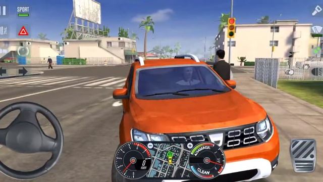 AWD Renault Duster Insane Uber Driving | Taxi Sim 2020 | Taxi Simulator Android iOS. смотреть онлайн
