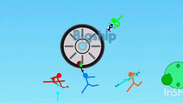 Маленький урон от воды в Supreme Duelist Stickman смотреть онлайн