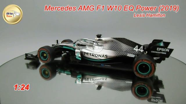 Mercedes AMG F1 W10 EQ Power (2019) - Lewis Hamilton смотреть онлайн