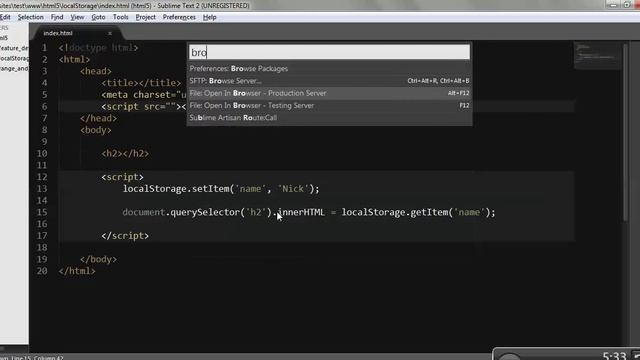 Учимся хранить данные в браузере вместе с HTML5 localstorage смотреть онлайн