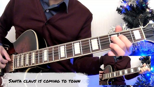 Santa claus is coming to town / Ibanez Ag-95 смотреть онлайн
