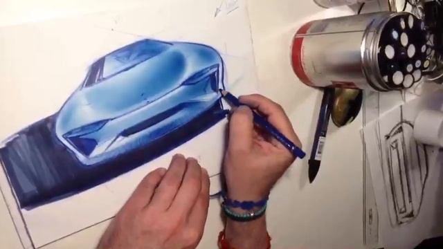 Car Sketching Tutorial P33bis смотреть онлайн