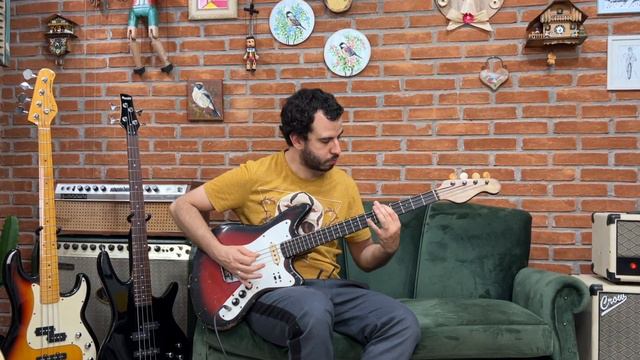 Baixo Giannini Super Sonic anos 60 - 1 смотреть онлайн