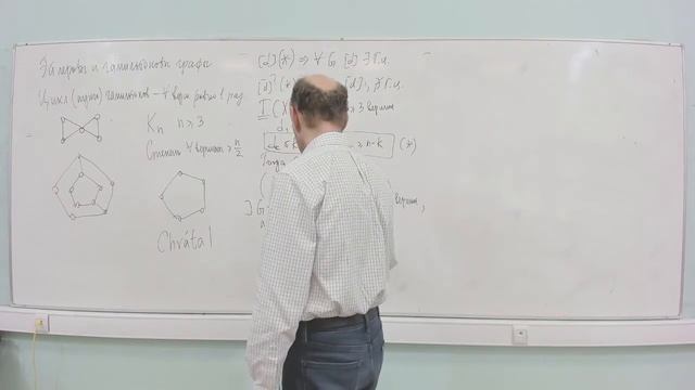 ДМ y2020-2к-л3 Эйлеровы и гамильтоновы графы. Теорема Хватала. смотреть онлайн
