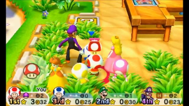 Mario Party: Star Rush - Toad Scramble Walkthrough Part 2: World 1 смотреть онлайн