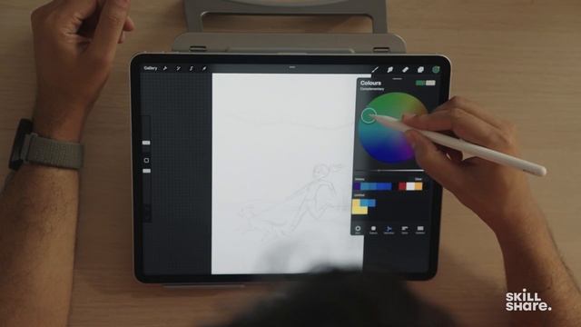 Creating a Custom Color Palette in Procreate смотреть онлайн