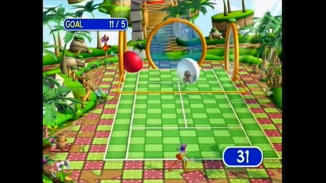 Sega Superstars Tennis - Super Monkeyball 2 - Clear the Monkey Balls смотреть онлайн