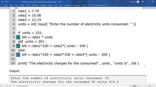 Simplified Python [Skill 16] Multiple-Selection Structure: Using if-elif-else Statement | Urdu Hind смотреть онлайн