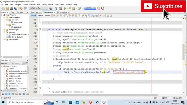 ? Crea un sistema de login con Java y MySQL | Tutorial paso a paso смотреть онлайн