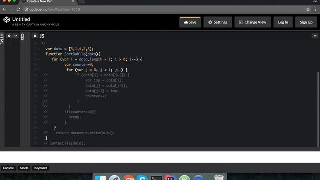 Алгоритм сортування бульбашкою javaScript смотреть онлайн