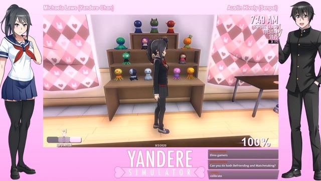 Yandere-Chan and Senpai play Yandere Simulator Official Demo смотреть онлайн