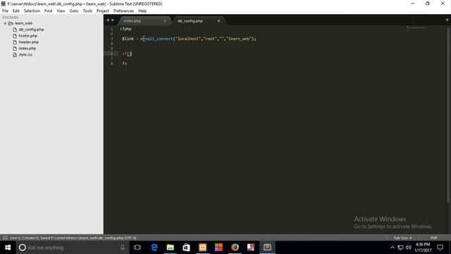 CRUD operation in php part #2 insert смотреть онлайн