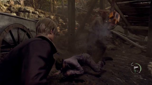 Resident Evil 4 Remake - STOP THAT BLADE, LEON! смотреть онлайн