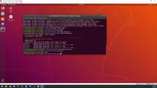 How to Deploy a Flask Application on Apache | Ubuntu (Basic deployment options) смотреть онлайн