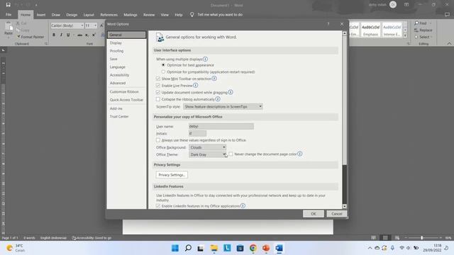 TERNYATA BEGINI !! | Cara mengubah Tema microsoft Word 2019 смотреть онлайн