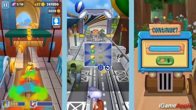 Subway Surfers Seattle 2020 PRINCE K vs RYAN'S WORLD Tag with Ryan vs Princess SOFIA Runner Gamepla смотреть онлайн