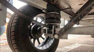 Легковой прицеп с пневмоподвеской