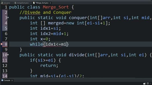Merge Sort Algorithm With Java Program by XyzJobless смотреть онлайн
