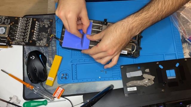 Asus Tuf Rx5600 Xt Termal Pad Degisimi