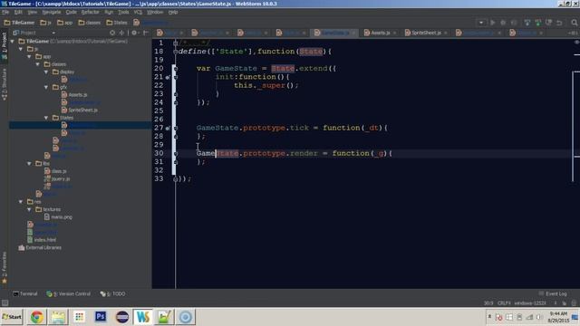 Beginner 2d Game Programming [JS] - 5 (States) смотреть онлайн