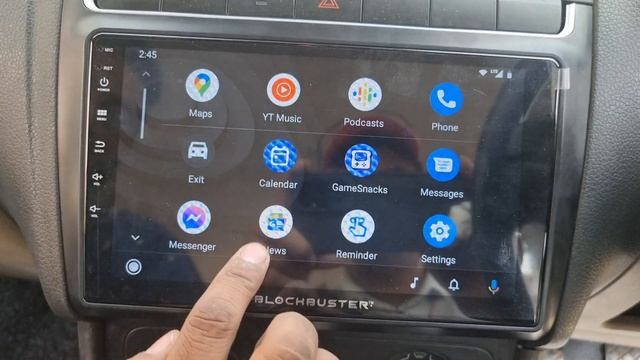 Blockbuster BBT-401 9/10 Inch Android | 4+32 GB | DVR | DSP | Android Auto | Car Play | VCommand Et смотреть онлайн
