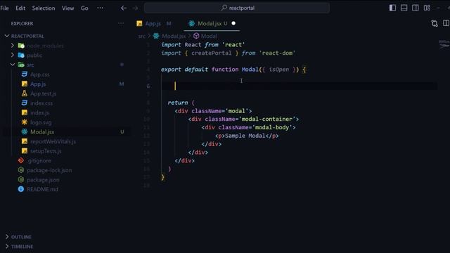 React portal explained | What is React Portal? смотреть онлайн