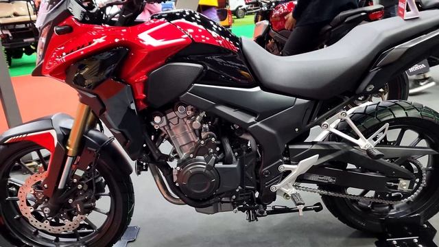 New Honda CB500X ABS GRAND PRIX RED смотреть онлайн