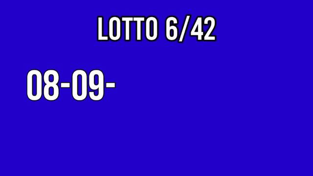 Lotto 6/42 9PM Draw Result January 22, 2022 Saturday PCSO LOTTO 6/42 Draw Tonight смотреть онлайн